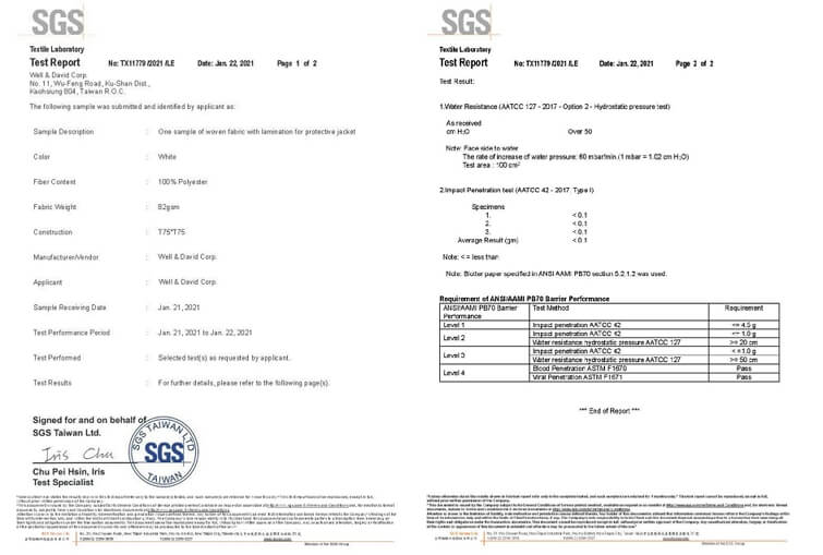 Various quality certification certificates證書