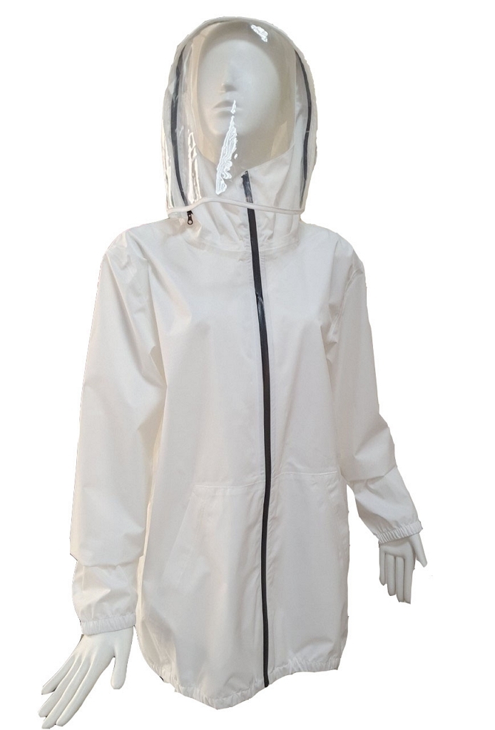 The protective functional jacket made by Well & David includes detachable mask圖片